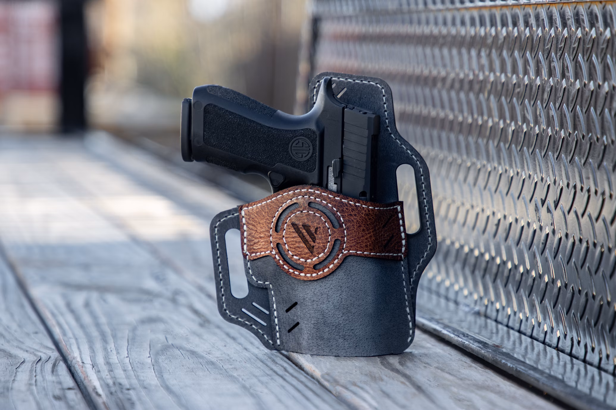 Facebook ad strategies for weapon accessories showcasing compliant product selection and tactical gear in an ad campaign.