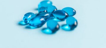 close-up-blue-medical-gel-capsules
