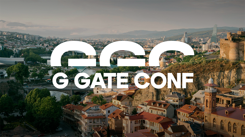 G Gate Conf 2025 conference venue in Tbilisi, Georgia with industry professionals networking and attending sessions